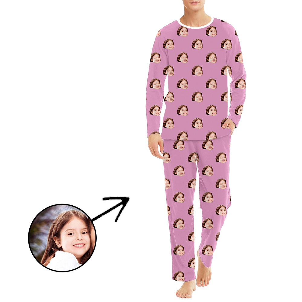 Personalised Pyjamas For Men I Love My Girl Long Sleeve