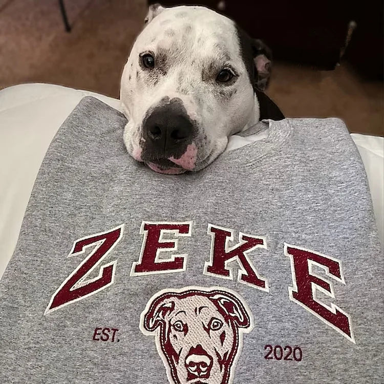 Personalized Gifts Dog Exclusive Custom Sweatshirt with your pet design