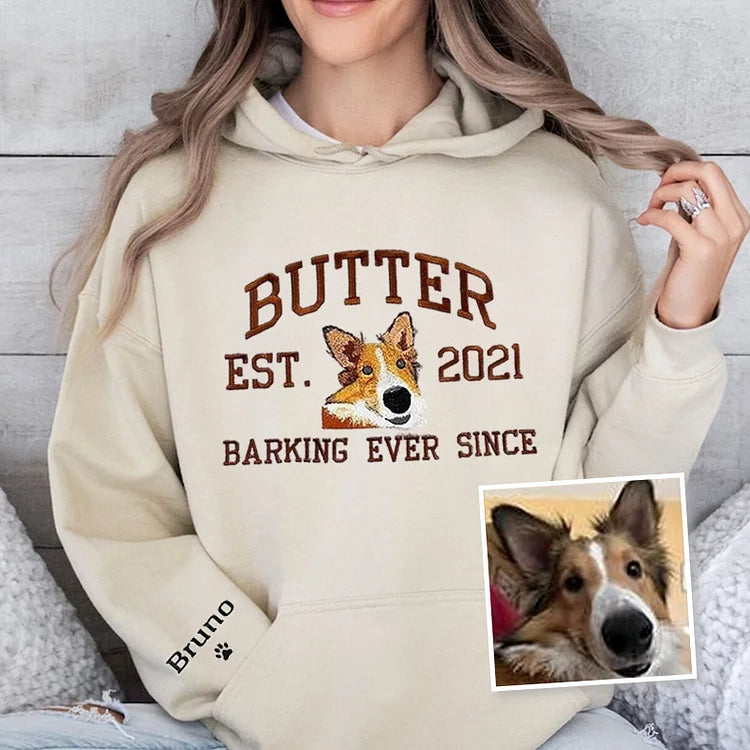 Personalized Gifts Dog Exclusive Custom Sweatshirt with your pet design