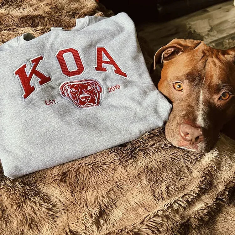 Personalized Gifts Dog Exclusive Custom Sweatshirt with your pet design