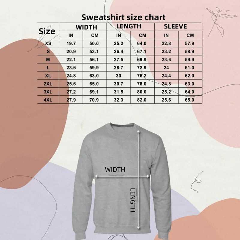 Custom Embroidered Daddy Sweatshirt with Kids Names on Sleeve