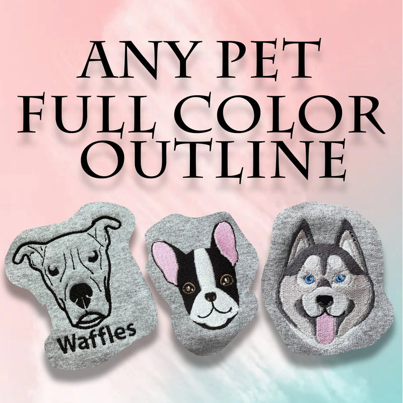 Custom Embroidered Pet Sweatshirt Custom Pet Hoodie