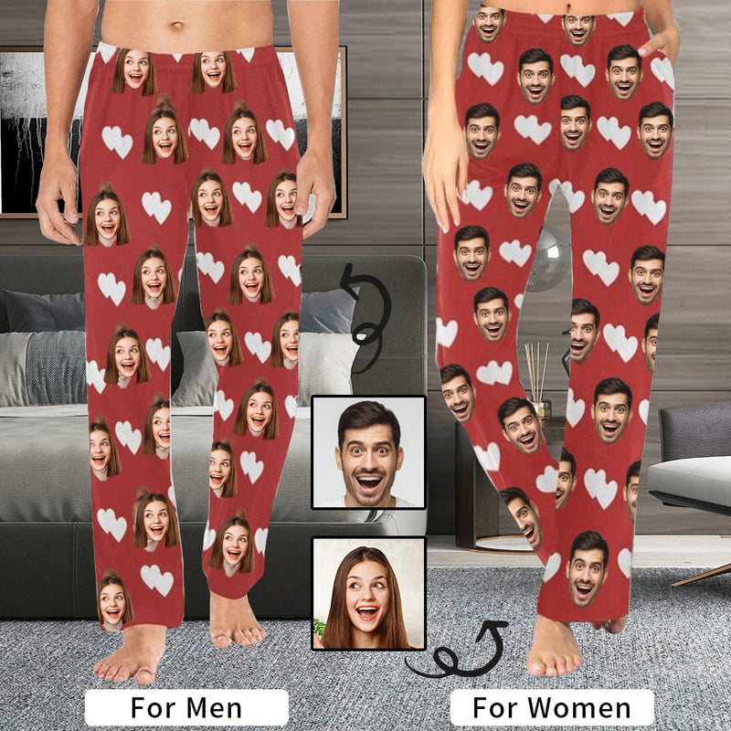 Face Pajamas Pants Put Your Face On Pajamas Pants For Men Face On Pajamas Our Heart Sleepwear Special Offer Christmas Gifts