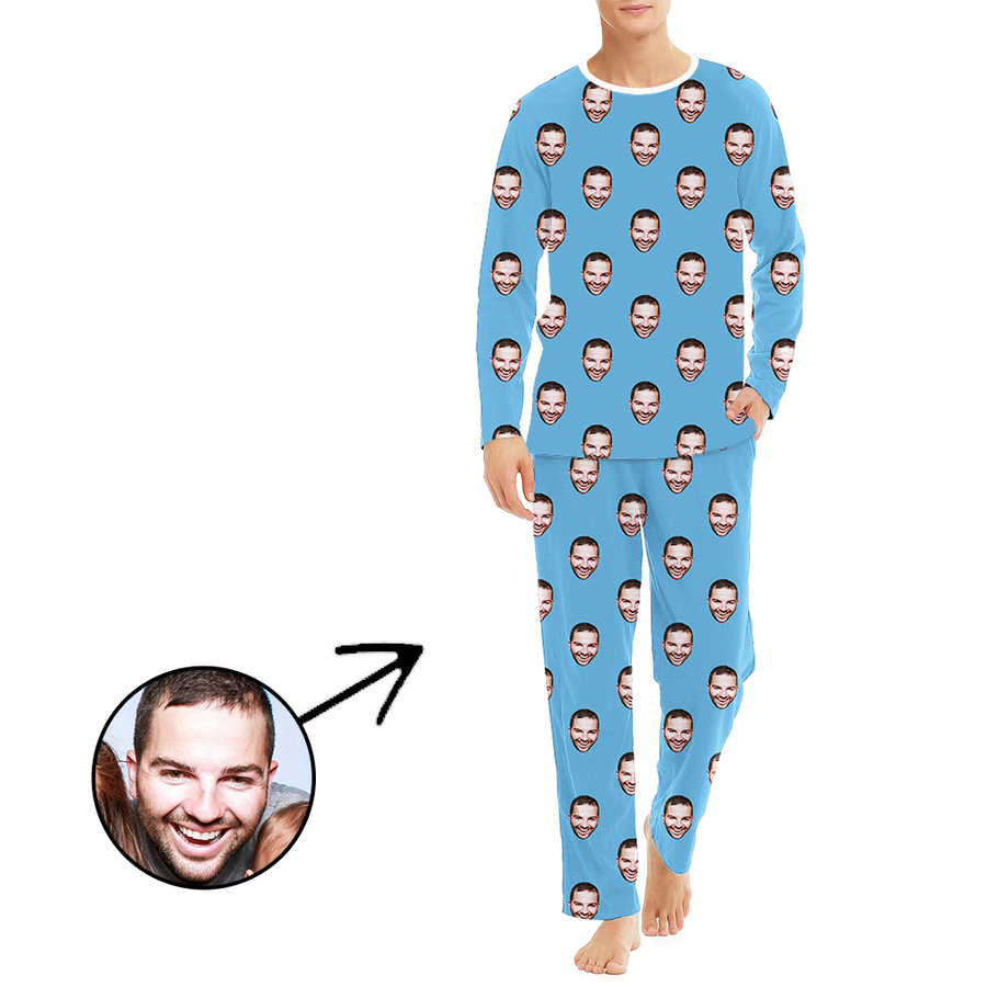 Personalised Pyjamas For Men I Love My Girl Long Sleeve –