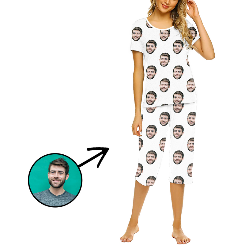 Custom Photo Pajamas For Women I Love My Dad