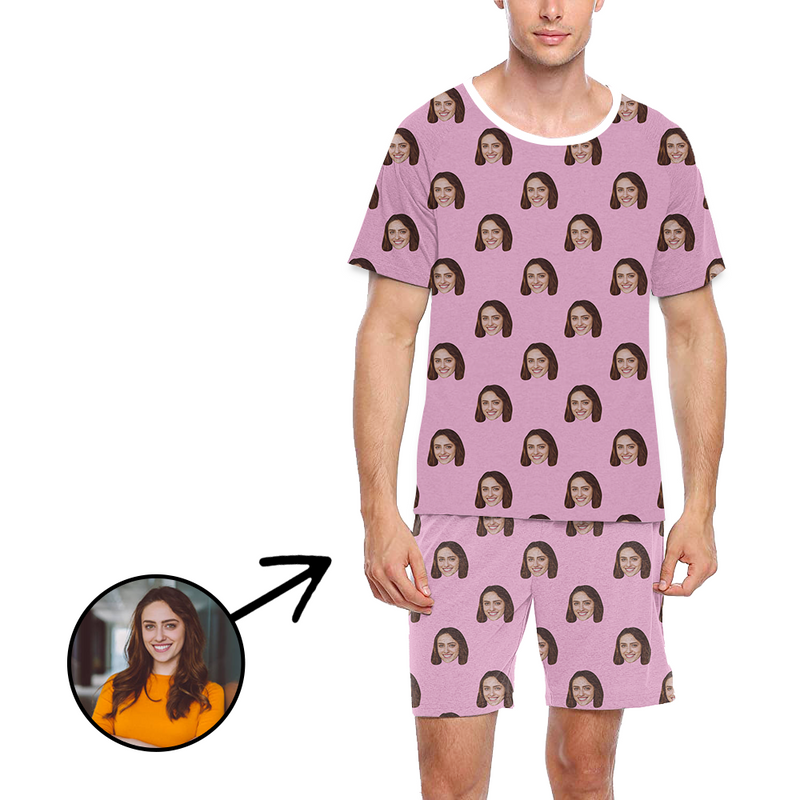 Custom Photo Pajamas For Men My Loved One's Face