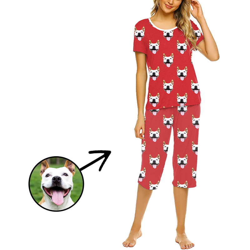 Custom Photo Pajamas For Women I Love My Friend