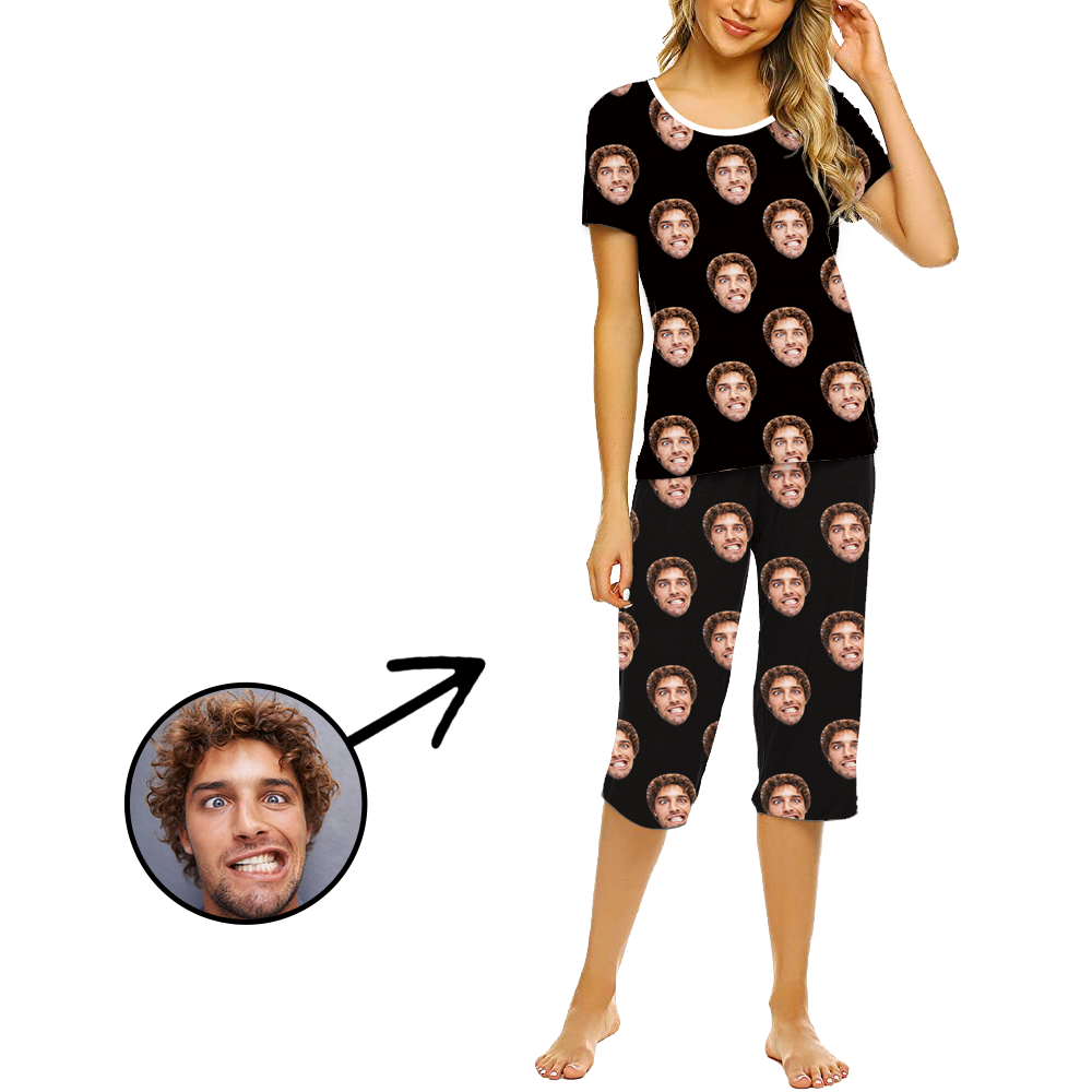 Custom Photo Pajamas For Women I Love My Dad