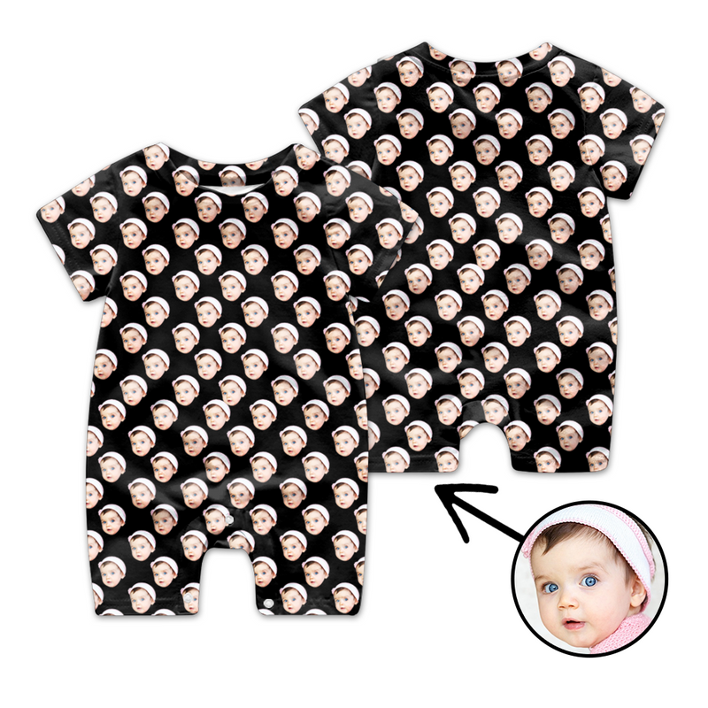 Custom Face Baby Bodysuit My Loved One's Face