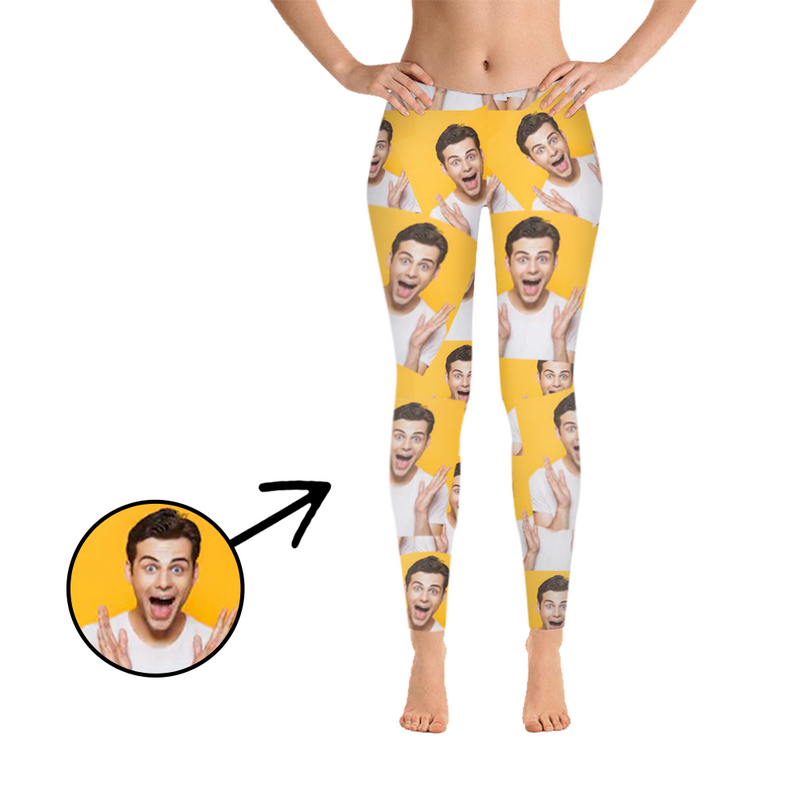 Custom Photo Leggings Whole Boyfriend Photo