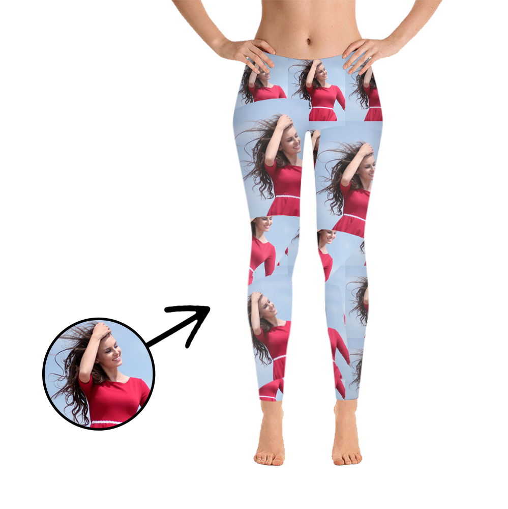 Custom Photo Leggings Whole Girlfriend Photo