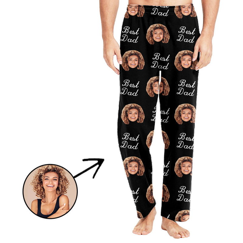 Custom Photo Pajamas Pants For Men Best Dad Father's Day Gifts