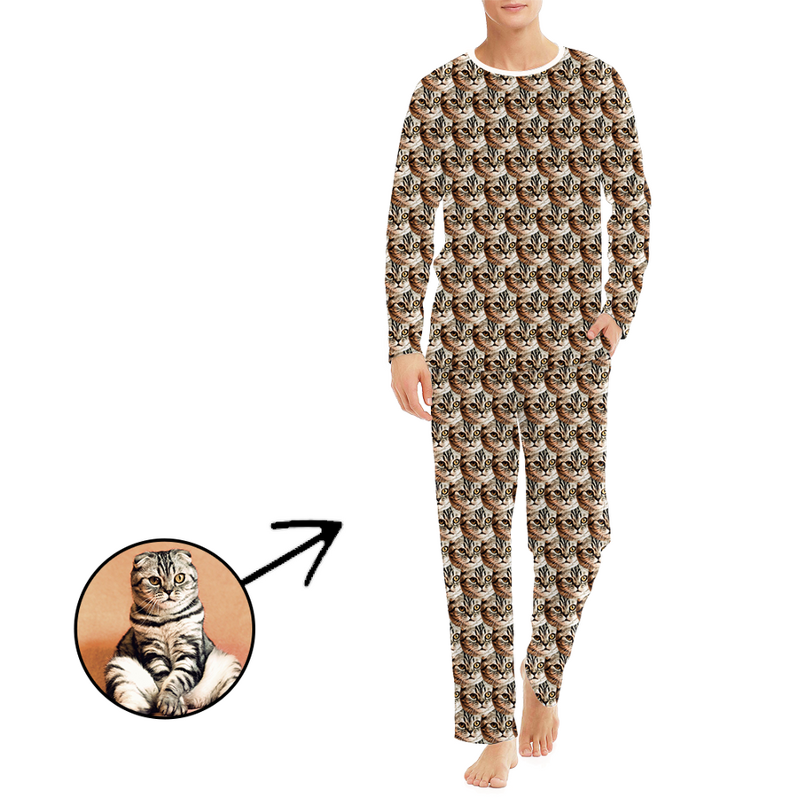 Personalised mens pyjamas hotsell